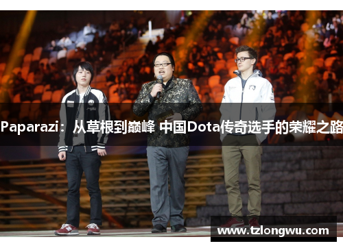 Paparazi：从草根到巅峰 中国Dota传奇选手的荣耀之路